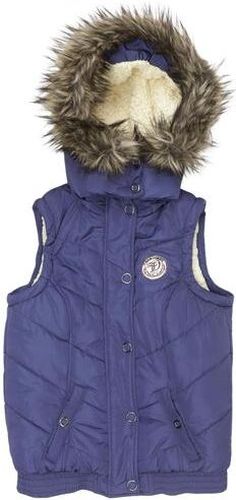 Damen Weste, marineblau, Gr. S, Synthetik - Second Hand - Tom Tailor Denim - Modalova