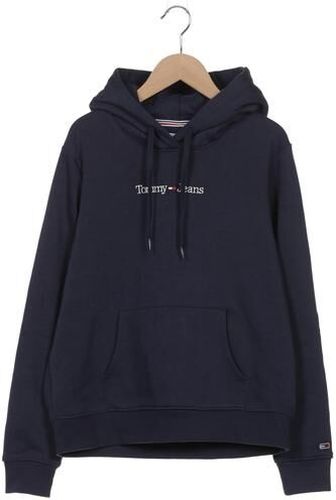 Damen Kapuzenpullover, marineblau, Gr. M, Elasthan, Baumwolle, Synthetik - Second Hand - Tommy Jeans - Modalova