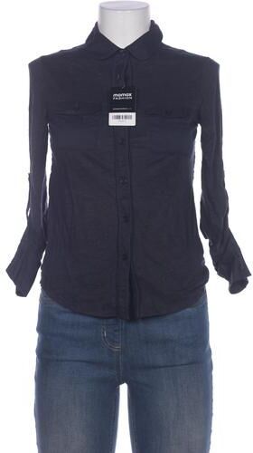 Damen Bluse, marineblau, Gr. S, Baumwolle, Leinen - Second Hand - Tory burch - Modalova