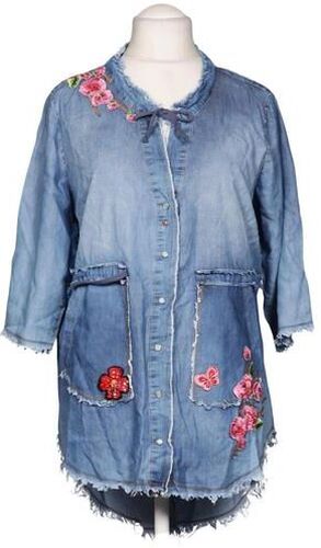 Damen Bluse, blau, Gr. EU 44, Lyocell - Second Hand - tredy - Modalova