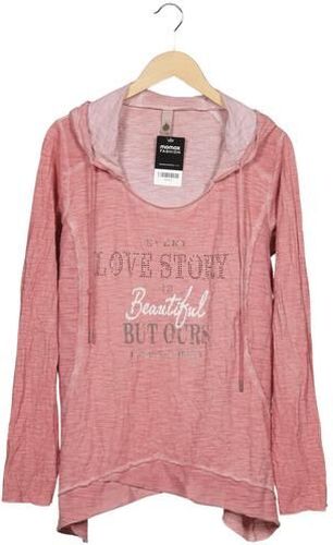 Damen Kapuzenpullover, pink, Gr. EU 42, Baumwolle - Second Hand - tredy - Modalova