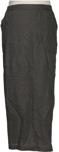 Damen Rock, grau, Gr. EU 50, Leinen - Second Hand - Ulla popken - Modalova