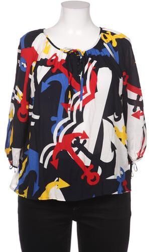 Colors OF Benetton Damen Bluse, marineblau, Gr. M, Modal - Second Hand - United - Modalova