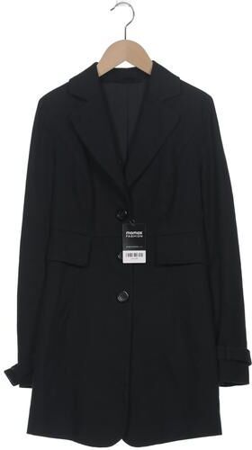 Colors OF Benetton Damen Mantel, schwarz, Gr. EU 34 (IT 40), Elasthan, Baumwolle, Synthetik, Viskose - Second Hand - United - Modalova