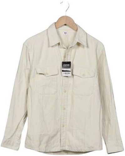 Damen Jacke, cremeweiß, Gr. XS, Baumwolle - Second Hand - Uniqlo - Modalova