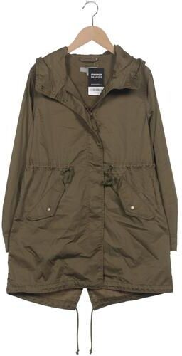 Damen Mantel, grün, Gr. XS, Baumwolle, Synthetik - Second Hand - Uniqlo - Modalova