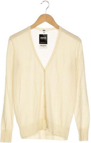 Damen Strickjacke, cremeweiß, Gr. L - Second Hand - Uniqlo - Modalova