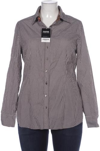 Damen Bluse, braun, Gr. EU 44, Baumwolle - Second Hand - van Laack - Modalova