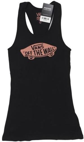 Damen Top, schwarz, Gr. M, Baumwolle - Second Hand - Vans - Modalova
