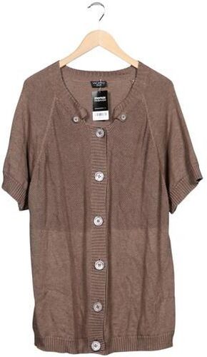 Appia DUE Damen Strickjacke, braun, Gr. EU 52, Baumwolle - Second Hand - Via - Modalova