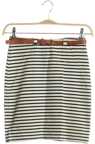 Damen Rock, weiß, Gr. XS, Elasthan, Synthetik, Viskose - Second Hand - Vila - Modalova