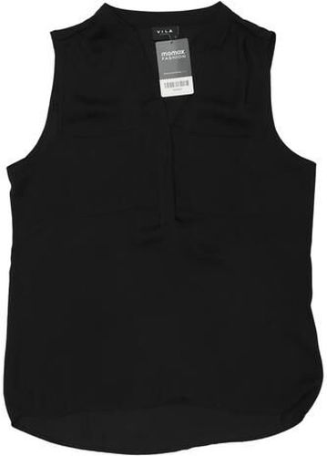 Damen Top, schwarz, Gr. M, Synthetik - Second Hand - Vila - Modalova