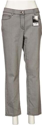 Damen Jeans, grau, Kurz-Gr. 21, Elasthan, Baumwolle, Synthetik - Second Hand - Walbusch - Modalova