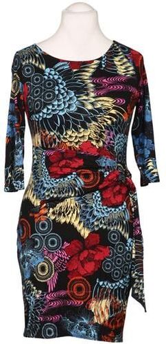 Damen Kleid, mehrfarbig, Gr. EU 40, Elasthan, Synthetik, Viskose - Second Hand - Wallis - Modalova