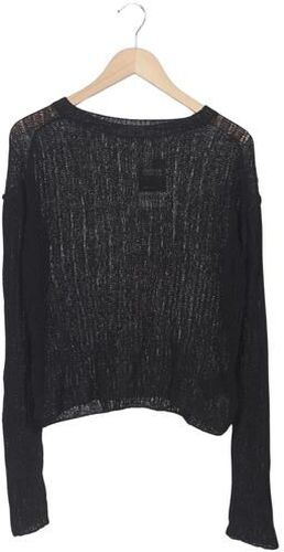 Damen Pullover, schwarz, Gr. M, Baumwolle, Synthetik - Second Hand - Weekday - Modalova