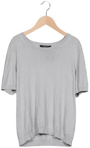 Damen T-Shirt, grau, Gr. XL, Baumwolle, Seide - Second Hand - WEEKEND Max Mara - Modalova