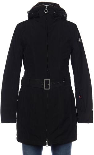 Damen Mantel, schwarz, Gr. XS, Synthetik, Tex Membran - Second Hand - Wellensteyn - Modalova