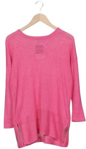 Damen Pullover, pink, Gr. EU 42, Baumwolle, Leinen, Synthetik - Second Hand - White stuff - Modalova