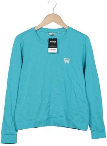 Damen Sweatshirt, türkis, Gr. S, Baumwolle - Second Hand - Wrangler - Modalova