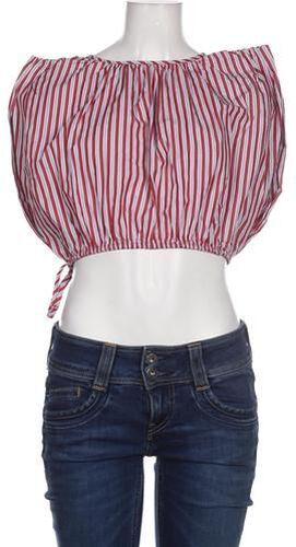 Damen Bluse, rot, Gr. XS, Baumwolle - Second Hand - Zara - Modalova