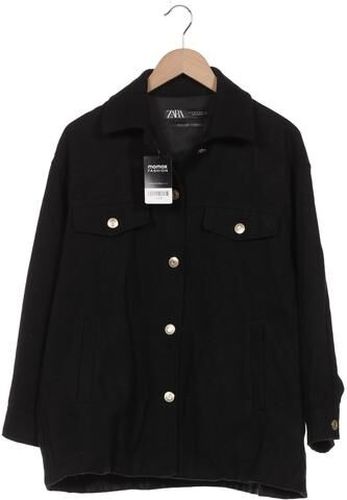 Damen Jacke, schwarz, Gr. M, Viskose - Second Hand - Zara - Modalova