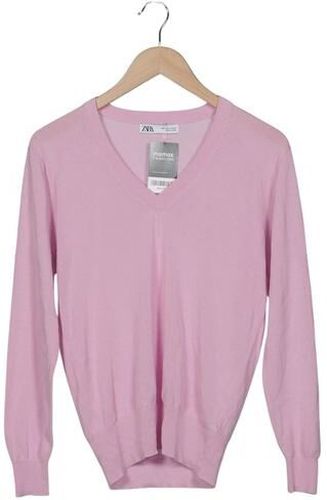 Damen Pullover, pink, Gr. S, Baumwolle, Synthetik - Second Hand - Zara - Modalova