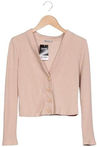 Damen Strickjacke, beige, Gr. S, Synthetik, Viskose - Second Hand - Zara - Modalova