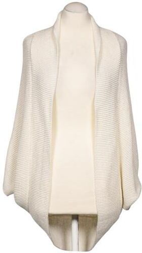 Damen Strickjacke, cremeweiß, Gr. M, Synthetik - Second Hand - Zara - Modalova