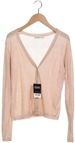 Damen Strickjacke, beige, Gr. S - Second Hand - Zara - Modalova