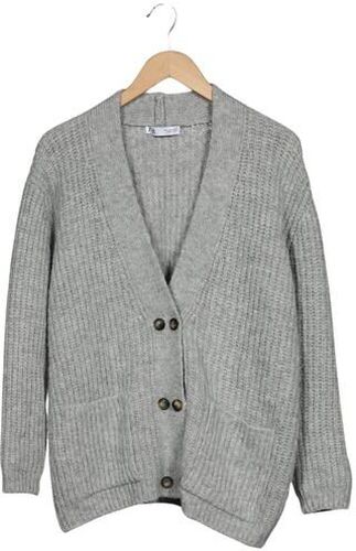 Damen Strickjacke, grau, Gr. S - Second Hand - Zara - Modalova