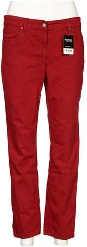 Damen Jeans, rot, Gr. EU 44, Elasthan, Baumwolle, Synthetik - Second Hand - Zerres - Modalova