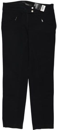 Damen Jeans, schwarz, Gr. EU 38, Elasthan, Baumwolle - Second Hand - Zerres - Modalova