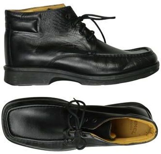 Herren Stiefel, schwarz, Gr. EU 45.5 (UK 11), Leder - Second Hand - Camel active - Modalova