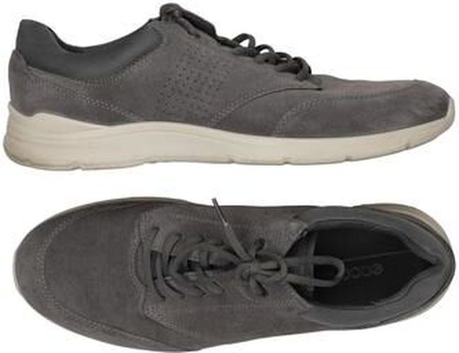 Herren Sneakers, grau, Gr. EU 44, Leder - Second Hand - Ecco - Modalova
