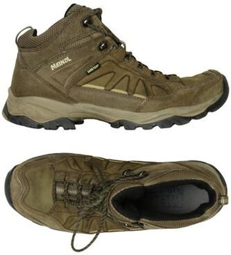 Herren Stiefel, braun, Gr. EU 41 (UK 7.5), Leder, Tex Membran - Second Hand - Meindl - Modalova