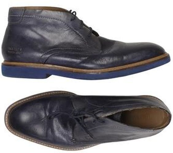 Herren Stiefel, marineblau, Gr. EU 41, Leder - Second Hand - Melvin & Hamilton - Modalova