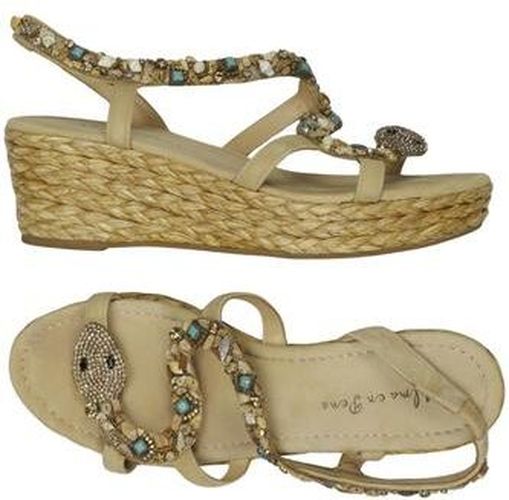 Damen Sandale, beige, Gr. EU 41 - Second Hand - Alma en Pena - Modalova