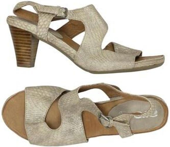 Damen Sandale, beige, Gr. EU 40, Leder - Second Hand - Ara - Modalova