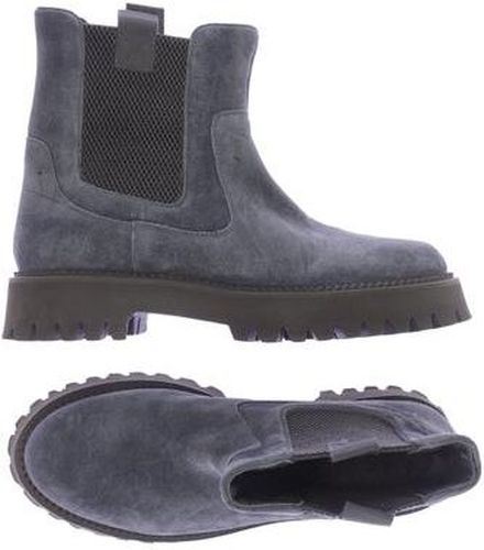 Damen Stiefelette, blau, Gr. EU 39.5 (UK 6.5), Leder - Second Hand - Ara - Modalova