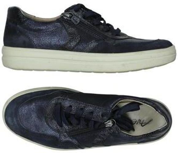 Damen Sneakers, marineblau, Gr. EU 39, Kunstleder, Leder - Second Hand - Avena - Modalova