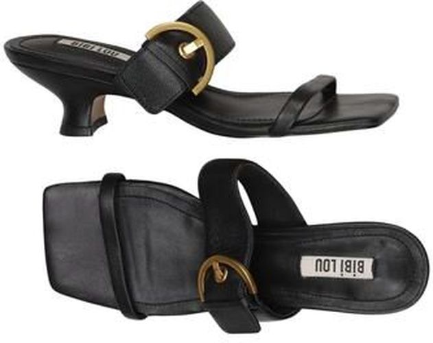 Damen Sandale, schwarz, Gr. EU 36, Leder - Second Hand - Bibi Lou - Modalova