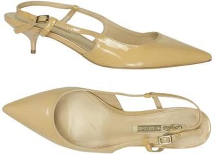 Damen Pumps, beige, Gr. EU 41, Leder - Second Hand - Buffalo LONDON - Modalova
