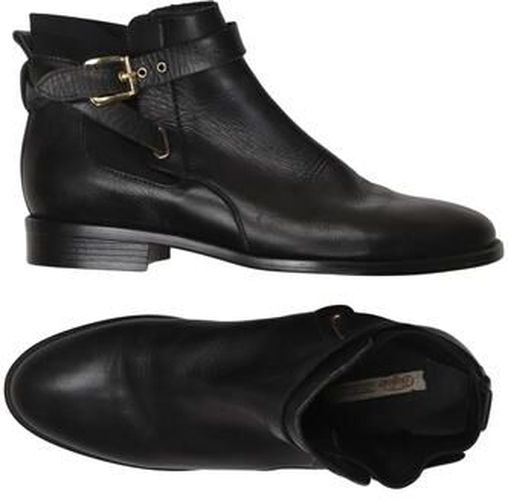 Damen Stiefelette, schwarz, Gr. EU 40, Leder - Second Hand - Buffalo LONDON - Modalova