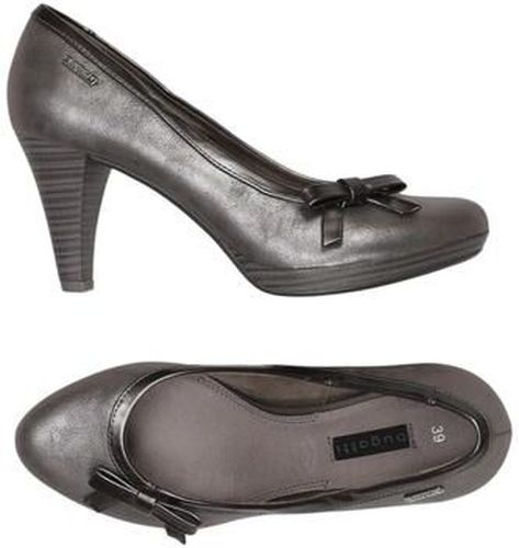 Damen Pumps, silber, Gr. EU 39, Kunstleder - Second Hand - Bugatti - Modalova