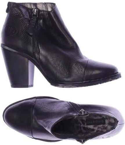 Damen Stiefelette, schwarz, Gr. EU 36, Leder - Second Hand - Bugatti - Modalova