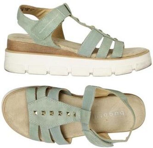 Damen Sandale, hellgrün, Gr. EU 36, Kunstleder - Second Hand - Bugatti - Modalova