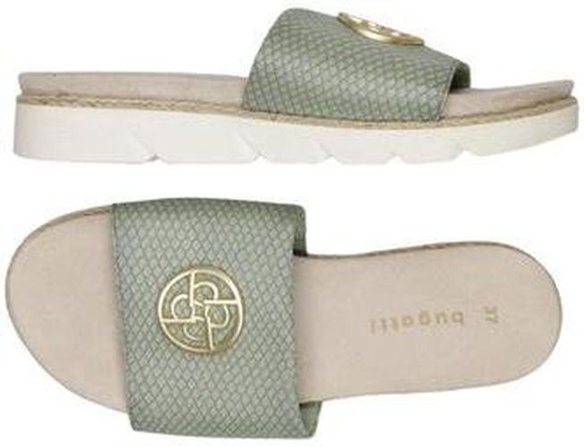 Damen Sandale, grün, Gr. EU 37, Kunstleder - Second Hand - Bugatti - Modalova