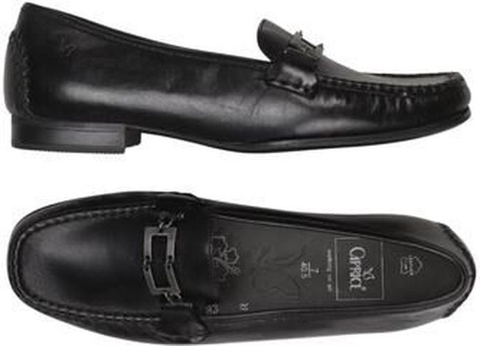 Damen Halbschuh, schwarz, Gr. EU 40.5, Leder - Second Hand - Caprice - Modalova