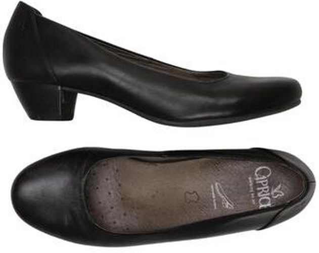 Damen Pumps, schwarz, Gr. EU 40, Leder - Second Hand - Caprice - Modalova