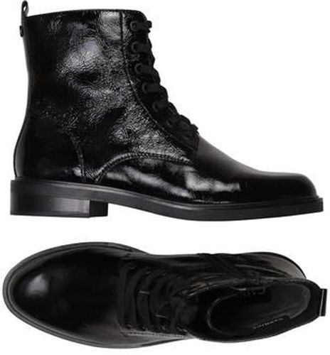 Damen Stiefelette, schwarz, Gr. EU 39, Leder - Second Hand - Caprice - Modalova